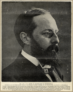 107213 Portret van mr. J.B.L.C.C. baron de Wijckerslooth de Weerdesteyn, geboren 1873, lid van de Provinciale Staten ...